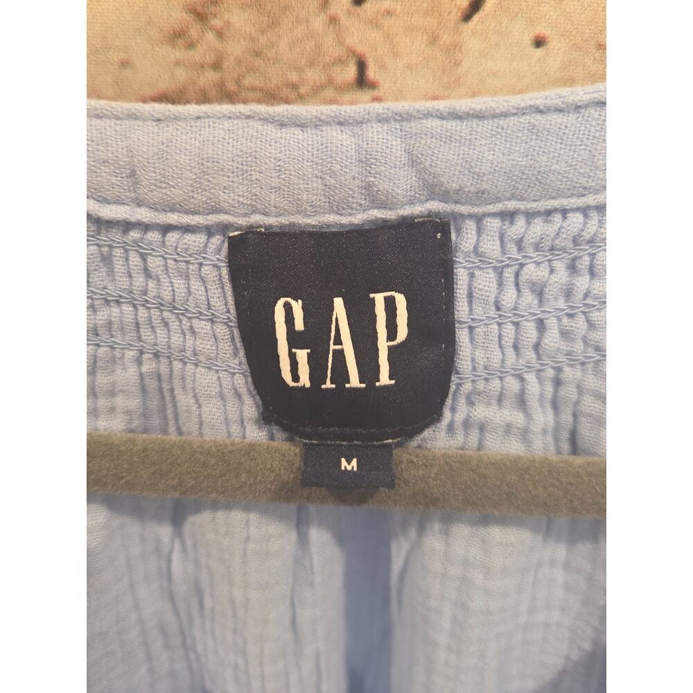 GAP Light Blue Summer Dress Size Medium - Picture 4 of 4